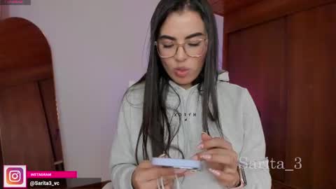Snapshot of sarita_3 chatting on July 7, 4:37 am Sarita Lozano online show from July 7, 4:37 am