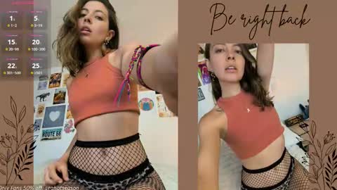 Aria Independent model online show from December 3, 12:07 am