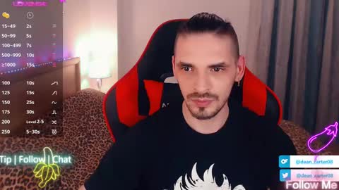 Snapshot of secret_sir chatting on March 12, 11:01 pm Dean Carter online show from March 12, 11:01 pm