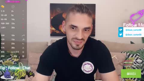 Snapshot of secret_sir chatting on September 12, 9:15 pm Dean Carter online show from September 12, 9:15 pm