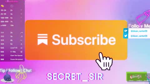 Dean Carter online show from October 12, 9:36 pm