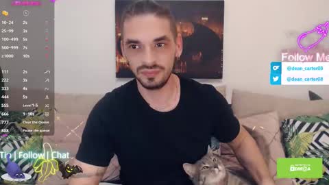 Snapshot of secret_sir chatting on October 14, 9:59 pm Dean Carter online show from October 14, 9:59 pm