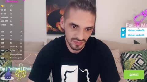 Dean Carter online show from October 16, 10:22 pm