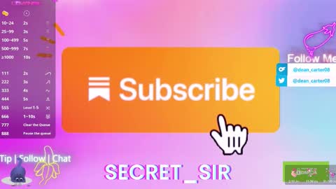 Dean Carter online show from November 11, 11:05 pm