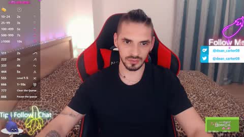 Snapshot of secret_sir chatting on November 27, 12:13 am Dean Carter online show from November 27, 12:13 am