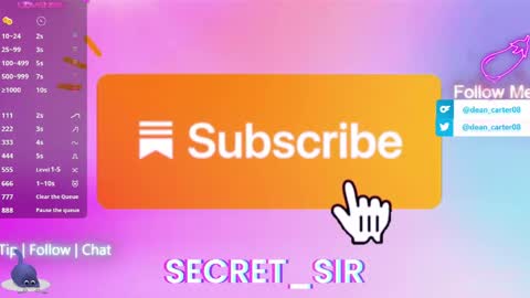 Dean Carter online show from May 1, 11:09 pm
