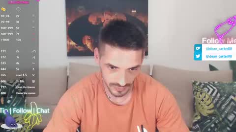 Dean Carter online show from July 2, 10:38 pm
