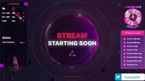 SeraLeeXXX online show from October 8, 3:53 pm