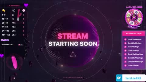 SeraLeeXXX online show from November 17, 7:30 pm