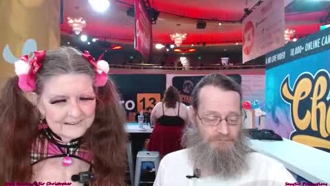 Sexy Sandra    and Sir Christopher online show from January 17, 11:07 pm