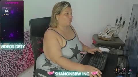 SHANNONBBW online show from October 27, 6:45 pm