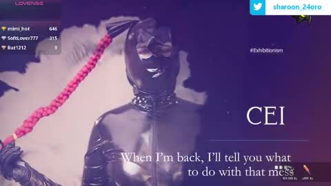 Snapshot of sharoon_gold chatting on May 31, 1:51 pm Your mistress Sharon online show from May 31, 1:51 pm