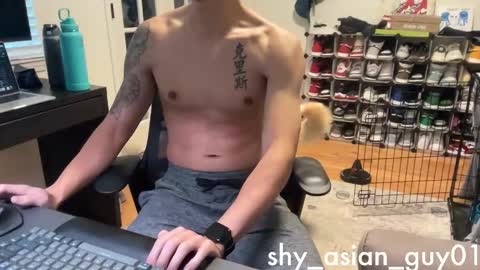 Snapshot of shy_asian_guy01 chatting on November 4, 5:45 pm Chris online show from November 4, 5:45 pm