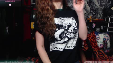 Allmylinkssilentmary666 online show from February 1, 5:47 pm
