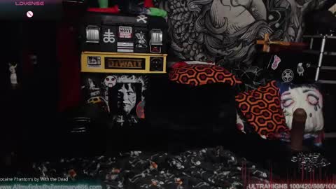 Allmylinkssilentmary666 online show from February 12, 2:45 am
