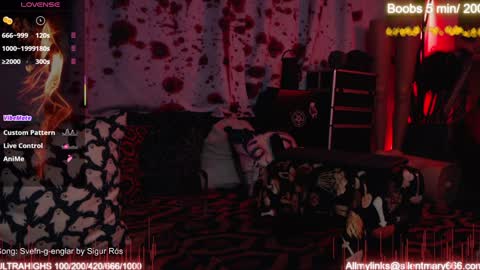 Allmylinkssilentmary666 online show from October 10, 10:36 am