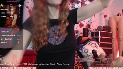 Allmylinkssilentmary666 online show from October 20, 3:23 pm