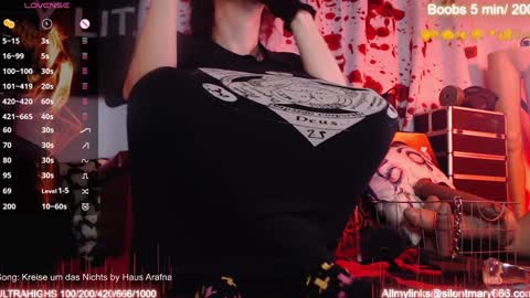 Allmylinkssilentmary666 online show from October 27, 9:02 am