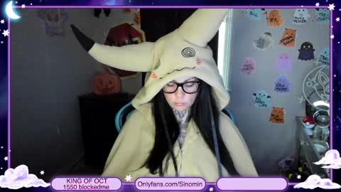 Sinomin online show from October 19, 9:04 pm