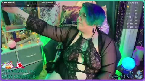 Snapshot of sirenwilde chatting on June 8, 4:46 am Siren Wilde online show from June 8, 4:46 am