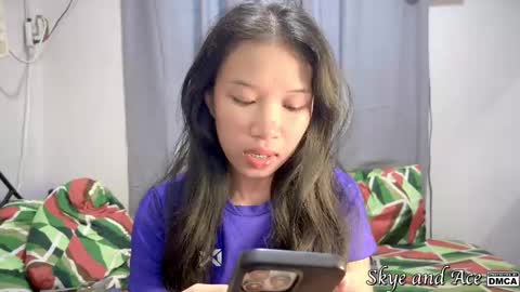 Snapshot of skye16484 chatting on February 19, 10:01 am Skye and Ace online show from February 19, 10:01 am