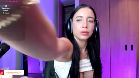 Snapshot of sophyamiller_15 chatting on October 12, 2:43 am Sophy online show from October 12, 2:43 am