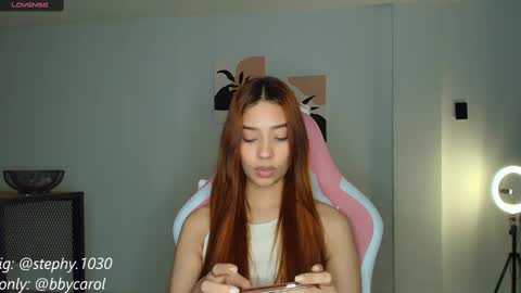 Snapshot of steph_y1030 chatting on January 11, 11:24 pm stephany online show from January 11, 11:24 pm