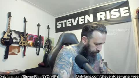 StevenRiseNYC online show from October 7, 11:07 am