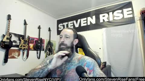 StevenRiseNYC online show from October 9, 1:31 pm