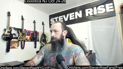 StevenRiseNYC online show from October 18, 8:42 pm