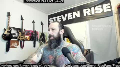 StevenRiseNYC online show from October 19, 11:49 pm