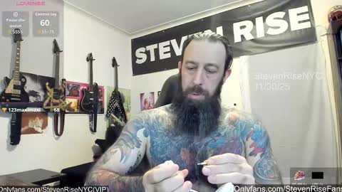StevenRiseNYC online show from November 30, 1:37 pm