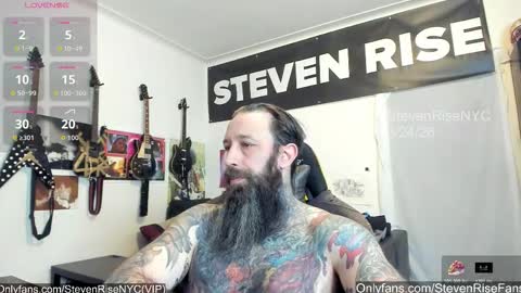 StevenRiseNYC online show from March 24, 12:54 pm
