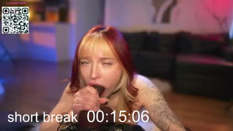 Lika ginger  Jessy blond   online show from April 21, 3:02 am