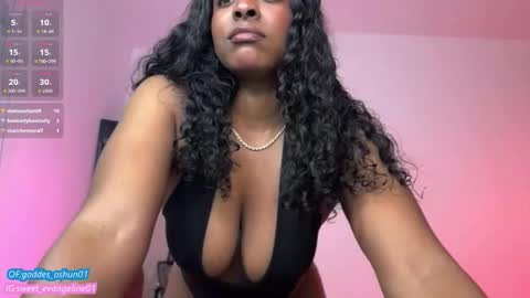 Evangeline online show from October 7, 2:58 pm