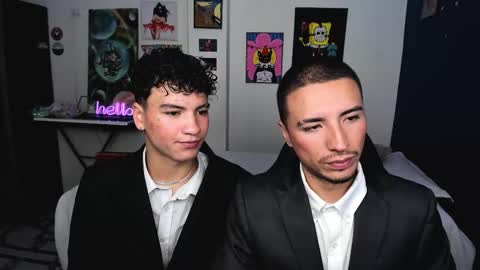 Snapshot of sweet_boys_xx chatting on October 16, 6:58 am CristianBrayan PVT OPEN online show from October 16, 6:58 am