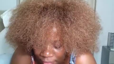 Snapshot of sweetafricangal chatting on July 2, 3:23 am NASHA online show from July 2, 3:23 am