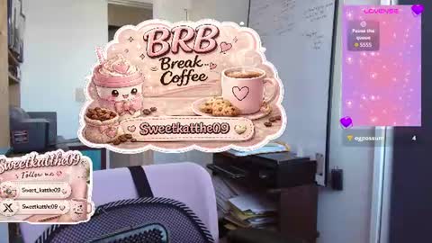 Snapshot of sweetkatthe09 chatting on July 28, 1:43 pm Katherine online show from July 28, 1:43 pm