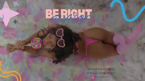 Snapshot of sweetviolet___ chatting on May 7, 12:10 pm sweetviolet___ online show from May 7, 12:10 pm