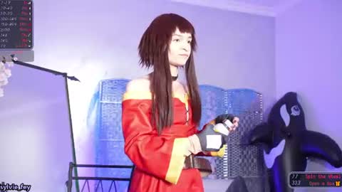 Snapshot of sylvie_fey chatting on June 14, 2:24 am Sylvie online show from June 14, 2:24 am