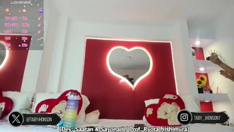 Taby Jhoson online show from March 16, 1:04 pm