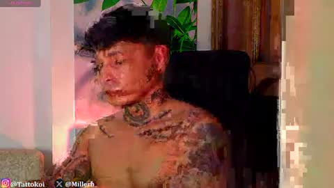 Snapshot of tattokoi chatting on July 3, 5:30 pm tattokoi online show from July 3, 5:30 pm