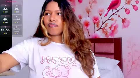 Snapshot of thais_waldrof chatting on July 24, 4:21 am Andreina online show from July 24, 4:21 am