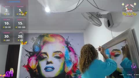 Snapshot of thalia_mills19 chatting on June 20, 6:33 pm Andrea online show from June 20, 6:33 pm