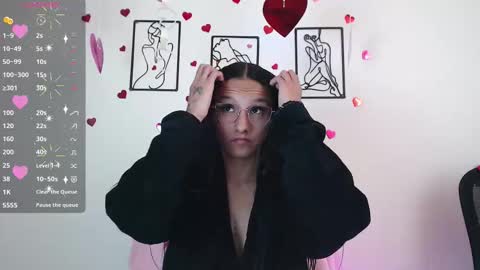 Snapshot of the_skinny_sweet chatting on February 14, 10:28 pm Andrea online show from February 14, 10:28 pm