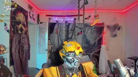 Snapshot of thejohnnystone chatting on October 30, 12:12 am Johnny Stone online show from October 30, 12:12 am