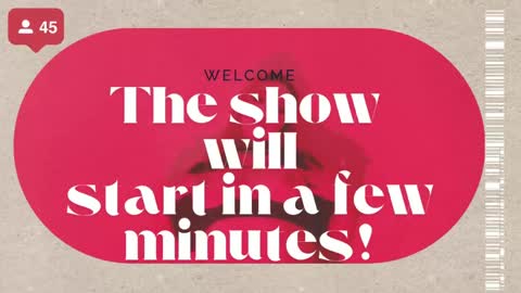 Rosie  online show from June 2, 7:05 pm