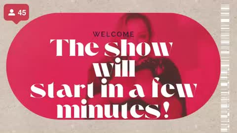 Rosie  online show from July 29, 6:28 pm