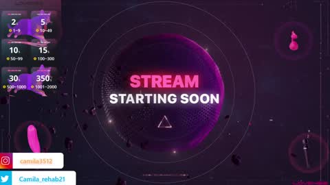 Camila online show from February 1, 4:00 pm