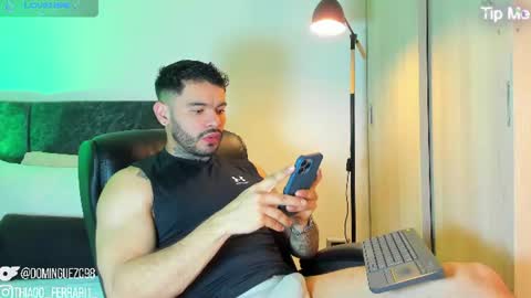 Snapshot of thiagoferrari1 chatting on June 14, 2:09 am thiago online show from June 14, 2:09 am